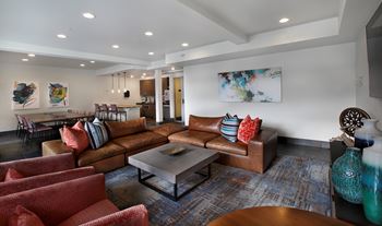 Living room with couch